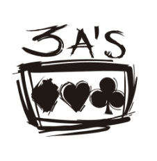 3 Lucky Aces UNISEX Grafiti Militar Green T-Shirt